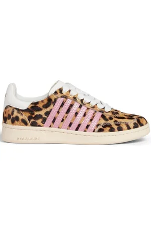 Dsquared2 Zapatillas con estampado de leopardo