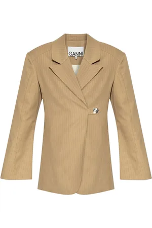 Ganni Blazer a rayas