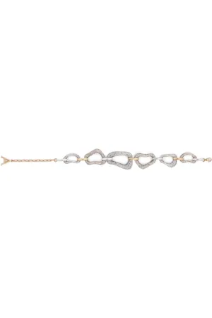 AREA Collar de cadena con cristales