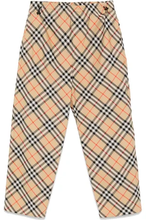 Burberry Pantalones con motivo Vintage Check