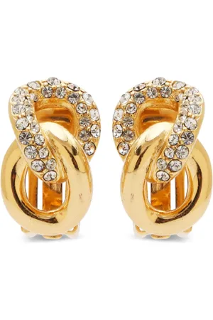 Dior Pendientes en strass 2000