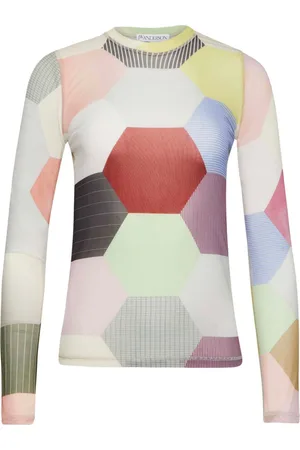 J.W.Anderson Camiseta con estampado patchwork