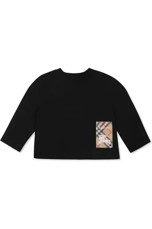 Burberry Camiseta Check Label