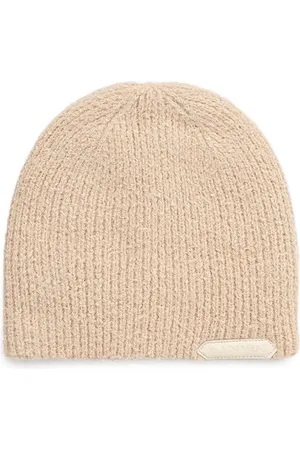 Lanvin Gorro con aplique del logo
