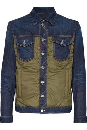 Dsquared2 Chaqueta vaquera de dos tonos