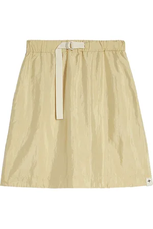 Jil Sander Minifalda con cintura alta y hebilla