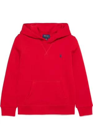 Ralph Lauren Sudadera de textura de jersey con capucha
