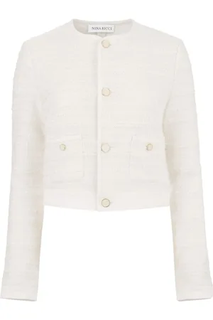 Nina Ricci Cárdigan de tweed