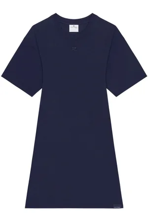 Courrèges Vestido corto estilo camiseta