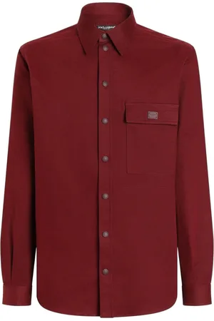 Dolce & Gabbana Camisa con placa del logo