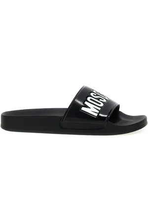 Moschino Sandalias con logo estampado