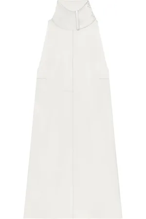 Courrèges Vestido corto con detalle de pañuelo