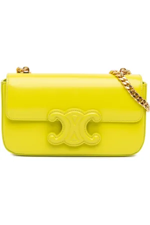 Céline Bolso de hombro Triomphe Cuir Chain en piel de becerro 2022