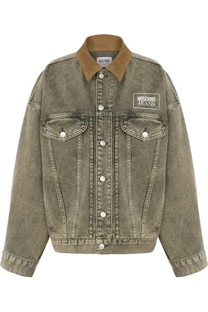Moschino Chaqueta vaquera con logo