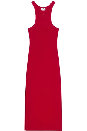 Courrèges Vestido estilo scuba años 90