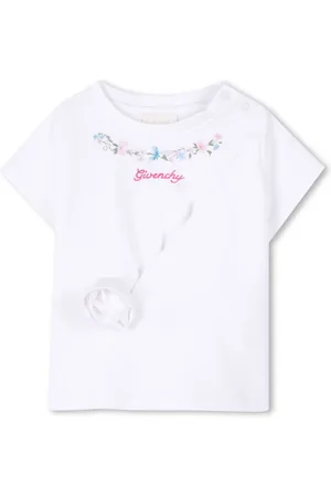 Givenchy Camiseta con logo bordado
