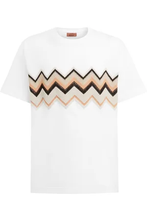 Missoni Camiseta con motivo en zigzag