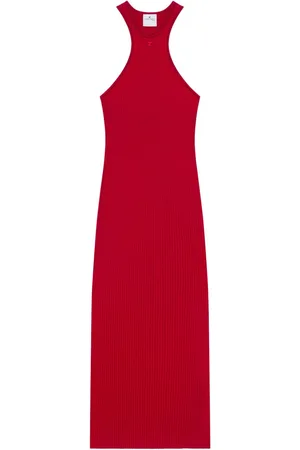 Courrèges Vestido midi