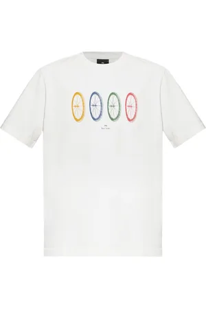 Paul Smith Camiseta con estampado Wheels