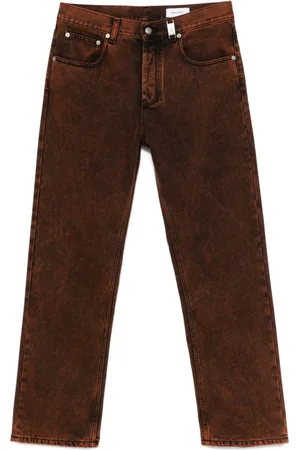 Alexander McQueen Vaqueros rectos