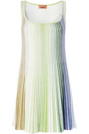Missoni Vestido corto plisado