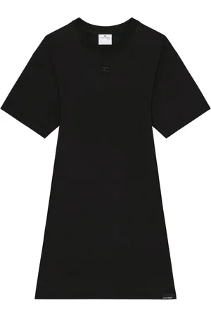 Courrèges Vestido corto estilo camiseta