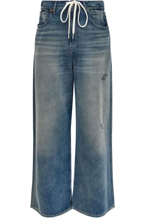 Maison Margiela Vaqueros anchos con cordones