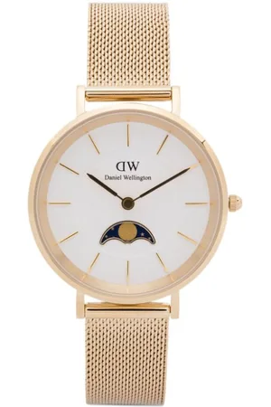 Daniel Wellington Reloj Petite Lune Evergold de 32 mm
