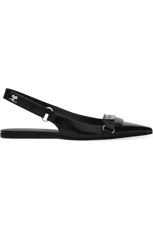 Courrèges Zapatos de tacón Racer con tira trasera