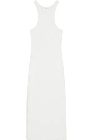 Courrèges Vestido midi estilo jersey