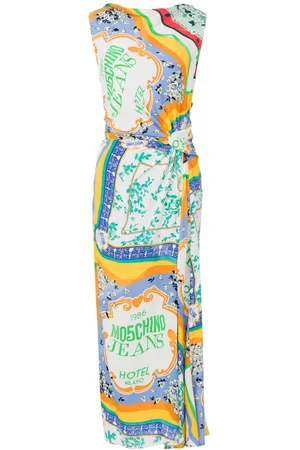 Moschino Vestido midi estampado