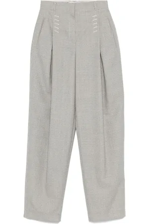 Fendi Pantalones con motivo de microcuadros