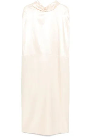 Jil Sander Vestido largo con escote en V