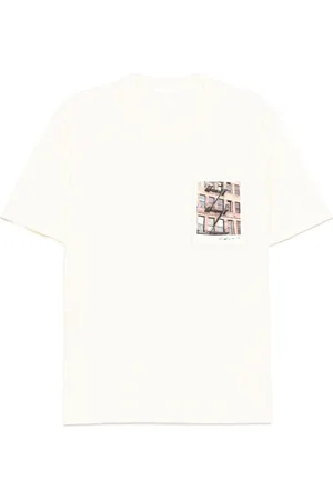 Helmut Lang Camiseta Postcard
