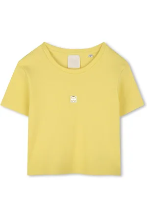 Givenchy Camiseta de punto elástico con parche del logo