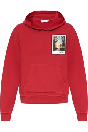 Helmut Lang Sudadera con estampado fotográfico y capucha