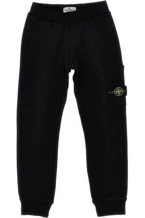Stone Island Pantalones joggers con parche del logo