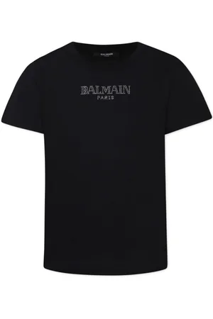 Balmain Camiseta con aplique del logo