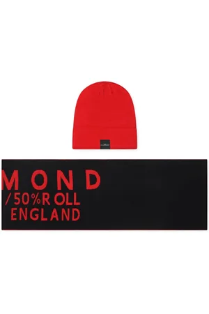 John Richmond Gorro con parche y logo