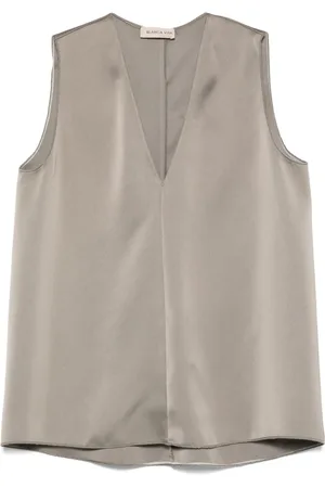 BLANCA Blusa de satén