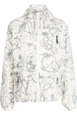 Alexander McQueen Chaqueta con estampado gráfico