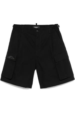 Dsquared2 Bermudas cargo con efecto rasgado