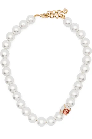 Casablanca Collar Caged Pearl