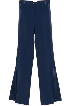 Elisabetta Franchi Pantalones con ribete