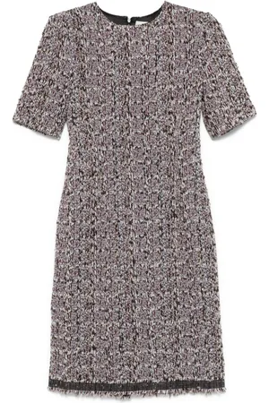 Lanvin Vestido midi de tweed