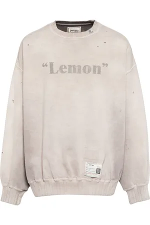 Maison Mihara Yasuhiro Sudadera Lemon de x Peace And After