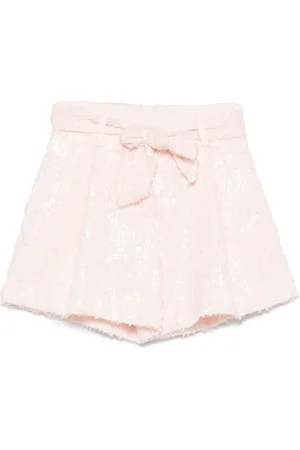 MONNALISA Pantalones cortos con lentejuelas