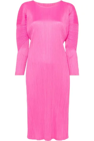 PLEATS PLEASE ISSEY MIYAKE Vestido midi plisado