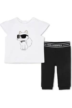 Karl Lagerfeld Set de dos pantalones de algodón orgánico