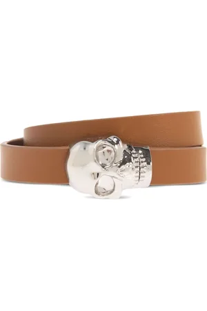 Alexander McQueen Pulsera con aplique de calavera